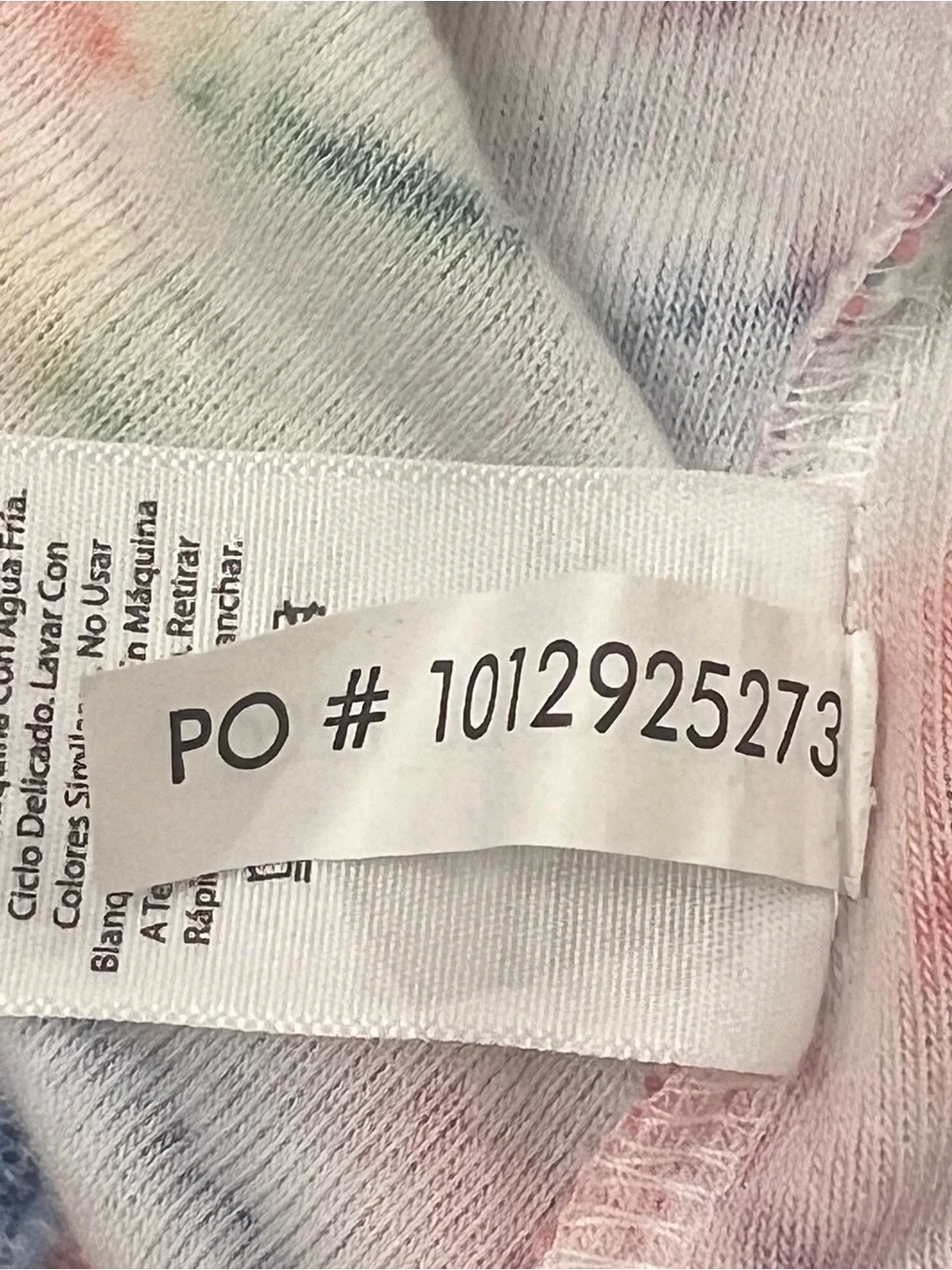 Wonder Nation Girls Rainbow Tie Dye Hooded Terry Swim Cover Up Dress XL 14/16